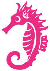 辰年のタツノオトシゴのスタンプ