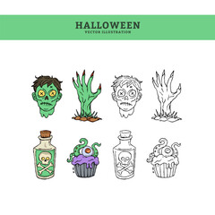 Halloween Vector Illustration 5