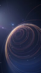 Obraz premium Intricate galactic structure captures cosmic wonder and astounding deep space beauty