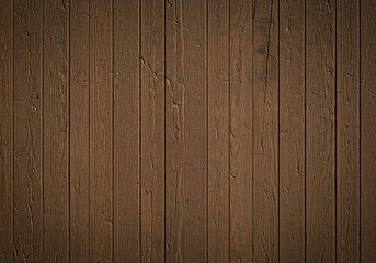 Rustic Brown Wooden Planks Background Texture.