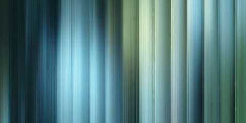 Obraz premium Abstract Textured Surface with Vertical Lines in Soft Blue and Green Shades for Modern Interior Design