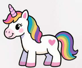 unicorn cartoon 