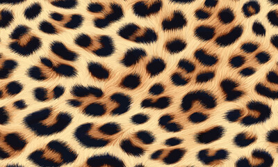 Seamless Animal Wildlife Skin Pattern. Leopard Skin Texture Pattern Vector. Leopard Fur Camouflage Background, bold look for fashion and textile.
