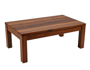 Rustic Wooden Table with Simple Design for Modern Living Spaces
