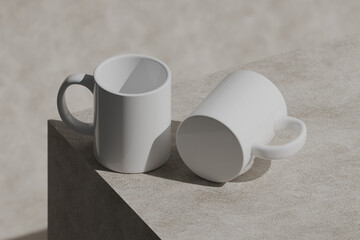 Ceramic Mug Mockup 