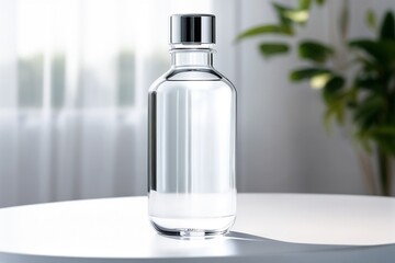 クリアボトル　 モックアップ　サンプルイメージ	