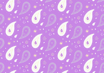 Festival simple on decor vintage. Romantic textured, ornate vector. Victorian carpet buta event.