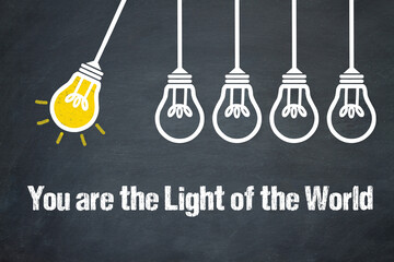 Fototapeta premium You are the Light of the World 