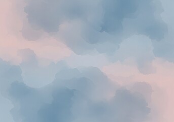 Soft abstract watercolor background with gentle brushstrokes.