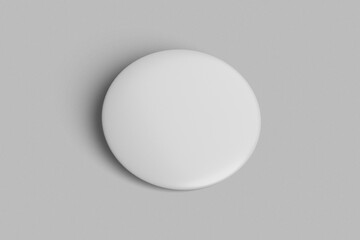 Pin Mockup 3D Rendering