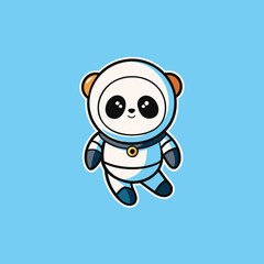 cute-panda vector design 