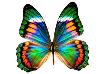 Butterfly with transparent png  background