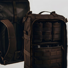 professional hiking bag with multiple compartment