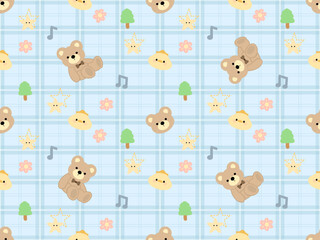 seamless baby pattern