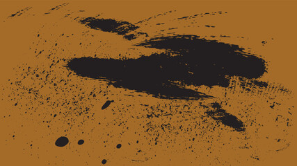 Grainy yellow background with spray texture, black the​ pattern​ of​ surface​ wall​ concrete, Metal texture with scratches and cracks, Monochrome texture, Image includes a effect.eps10