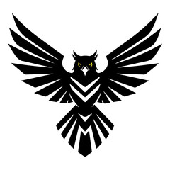 eagle with wings icon