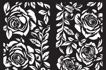 Rose Pattern Laser Cut Ornament