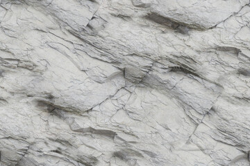 Superficie in marmo naturale che presenta motivi intricati e irregolari con un mix di toni di grigio chiaro e scuro. La texture appare liscia ma visivamente complessa, con linee e venature.