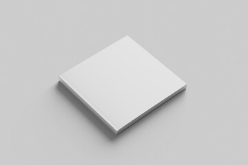 Square Book Mockup