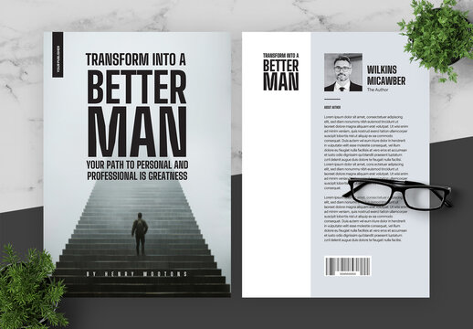 Black Gray Travel And Adventure Book Cover