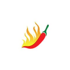 chili-pepper icon. flat illustration of chili-pepper - vector icon. chili-pepper