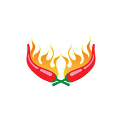 chili-pepper icon. flat illustration of chili-pepper - vector icon. chili-pepper