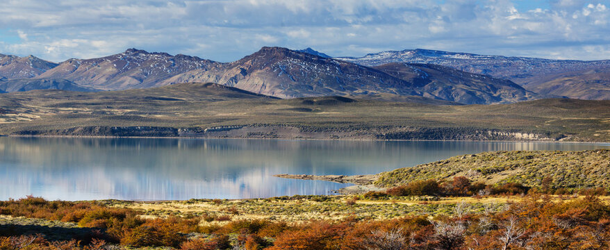 Fototapeta Autumn in Patagonia