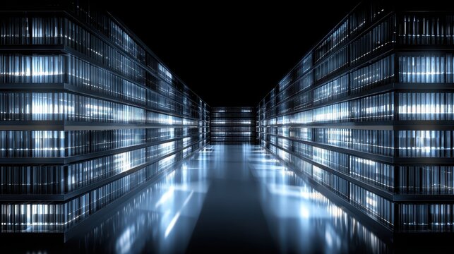 AI analyzing vast repository of medical literature