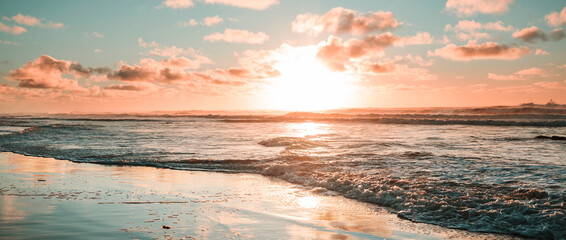 Obraz premium Sea sunset