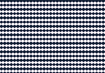Seamless navy and white diamond pattern forming a bold geometric background. Ideal for design, wallpaper, textiles, and digital use, conveying modern, clean, structured visuals