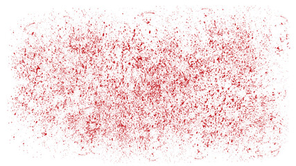 Letterpress ink texture. Grainy RED background with spray texture, Eroded lino print texture, graffiti spray background. vector spray paint shape with messy stains Red.eps10