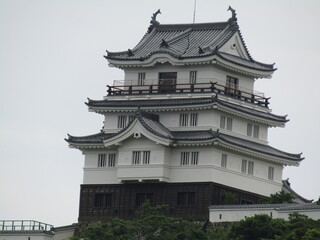 長崎県平戸市、別名亀岡城と呼ばれ、日本100名城のひとつに選ばれている平戸城