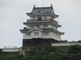 長崎県平戸市、別名亀岡城と呼ばれ、日本100名城のひとつに選ばれている平戸城