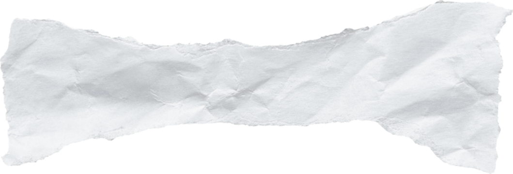 White torn paper lined texture