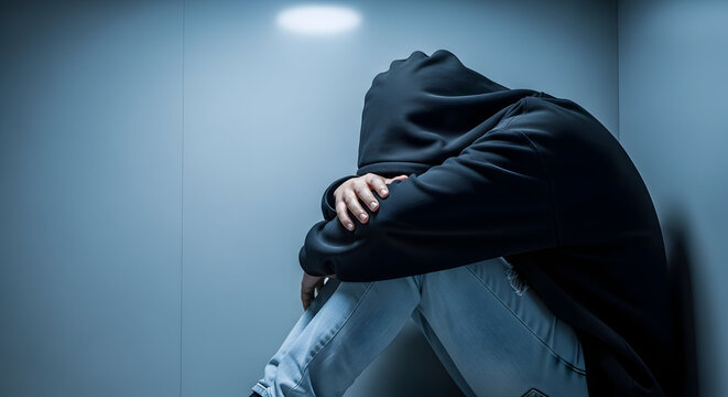 Despair and Loneliness in Modern Life A Portrait of Isolation Emotional Turmoil Mental Health Awareness and Solitude Challenges Navigating Inner Darkness Struggle