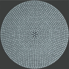 abstract background with round shapes