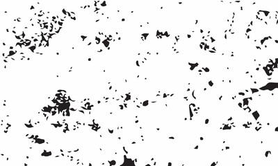 Vector illustration of black ink splat grunge texture on a dirty paper background for a design wallpaper pattern.