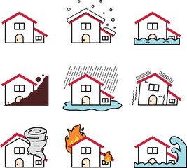 様々な住宅災害
