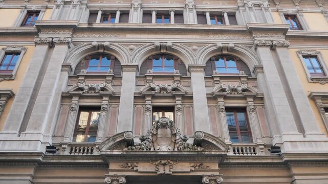 he Palace of the historical site of the SIP in via Gaetano Negri that Telecom Italy has sold in 2014
