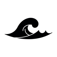 Wave Icon – Ocean Water Illustration