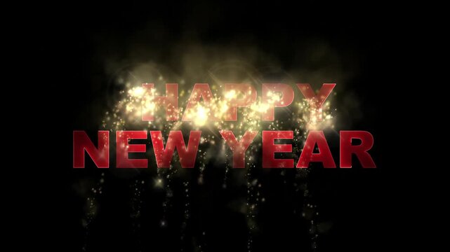 Neon fire hot new year sale text sign in bar night light concept illustration