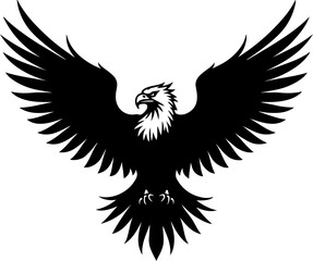 Mighty Avian Warrior: Muscled Eagle Mascot