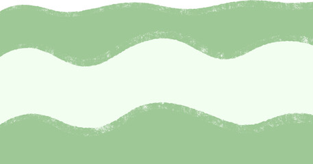 Hand Drawn Pastel Green Road Background – Eco Friendly Wavy Path Doodle Illustration for Environment and Kids Clipart
