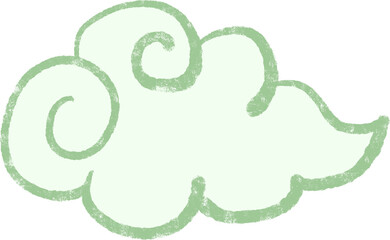vector illustration of an abstract green background
