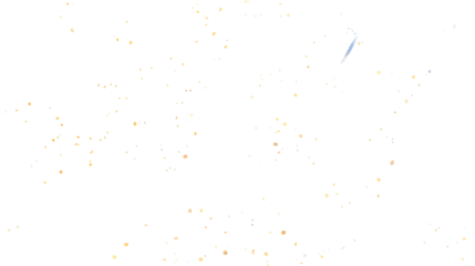 Scattered Gold Stars on Black Background