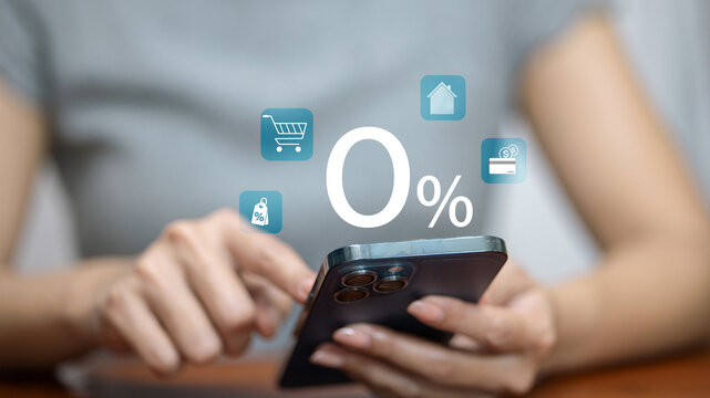 Zero Percent Interest Offer on Mobile Shopping