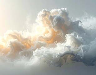 abstract smoke background