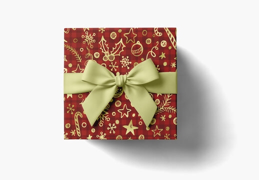 Gift Box Mockup