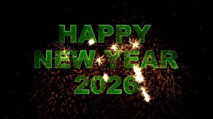 Neon fire hot new year sale text sign in bar night light concept illustration