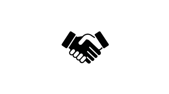 Abstract Colorful Geometric Pattern on Black Background